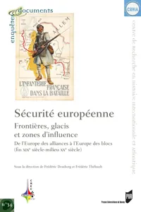 Sécurité européenne : frontières, glacis et zones d'influence_cover