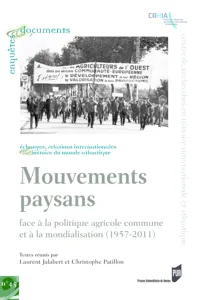 Mouvements paysans face à la politique agricole commune et à la mondialisation_cover