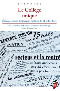 Le collège unique_cover