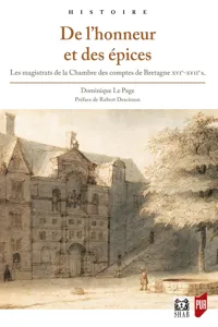 De l'honneur et des épices_cover