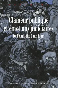 Clameur publique et émotions judiciaires_cover