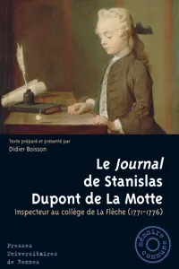 Le Journal de Stanislas Dupont de La Motte_cover