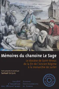 Mémoires du chanoine Le Sage_cover