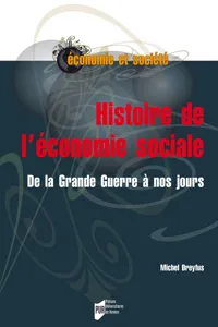 Histoire de l'économie sociale_cover