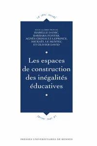 Les espaces de construction des inégalités éducatives_cover