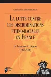 La lutte contre les discriminations ethno-raciales en France_cover