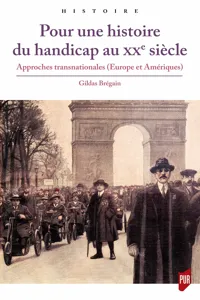 Pour une histoire du handicap au XXe siècle_cover