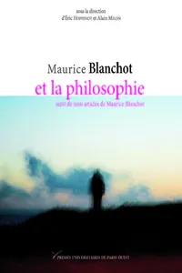 Maurice Blanchot et la philosophie_cover
