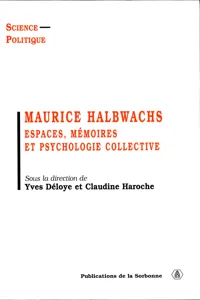 Maurice Halbwachs_cover