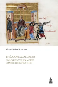 Théodore Agallianos, Dialogue avec un moine contre les Latins_cover