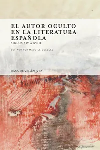 El autor oculto en la literatura española_cover