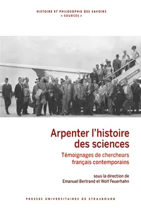 Arpenter l'histoire des sciences_cover