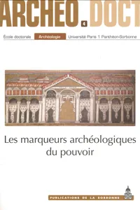 Les marqueurs archéologiques du pouvoir_cover