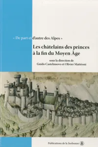 « De part et d'autre des Alpes »_cover