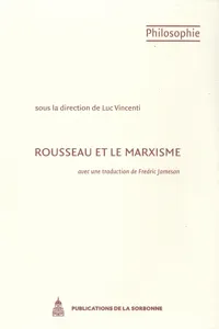 Rousseau et le marxisme_cover