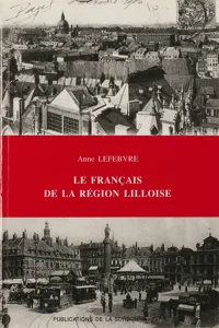 Le français de la région lilloise_cover