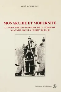 Monarchie et modernité_cover