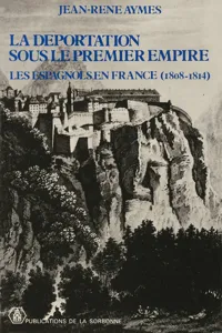 La déportation sous le Premier Empire_cover