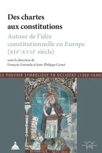 Des chartes aux constitutions_cover