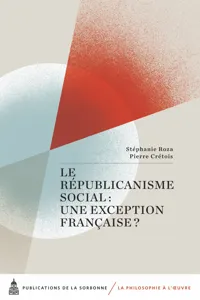 Le Républicanisme social : une exception française ?_cover