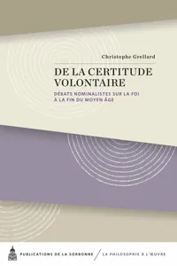 De la certitude volontaire_cover