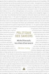 Politique des savoirs_cover