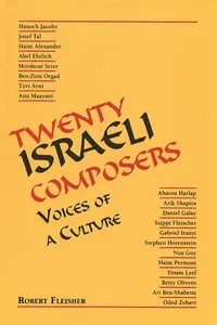 Twenty Israeli Composers_cover