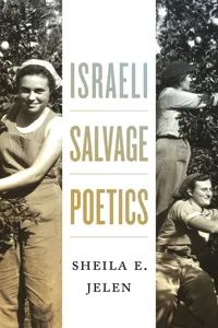 Israeli Salvage Poetics_cover
