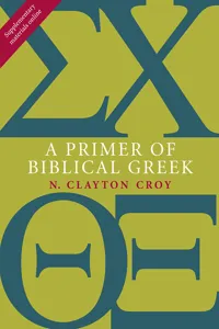 A Primer of Biblical Greek_cover
