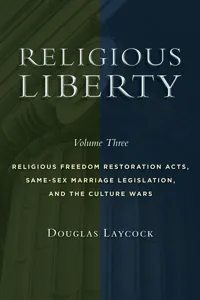 Religious Liberty, Volume 3_cover