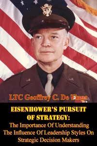 Eisenhower's Pursuit Of Strategy:_cover