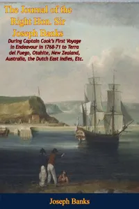 The Journal of the Right Hon. Sir Joseph Banks During Captain Cook's First Voyage in Endeavour in 1768-71_cover