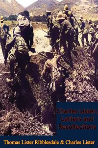 Charles Lister; Letters and Recollections, With a Memoir by his Father, Lord Ribblesdale_cover