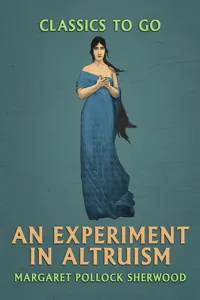 An Experiment in Altruism_cover