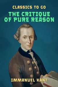 The Critique of Pure Reason_cover