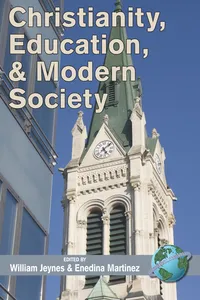 Christianity, Education and Modern Society_cover