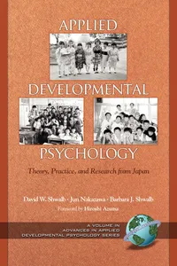 Applied Developmental Psychology_cover