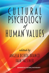 Cultural Psychology of Human Values_cover