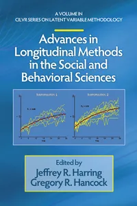 Advances in Longitudinal Methods in the Social and Behavioral Sciences_cover