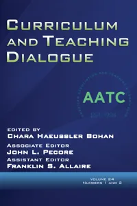 Curriculum and Teaching Dialogue_cover