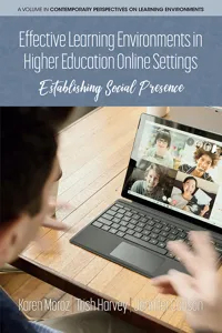 Effective Learning Environments in Higher Education Online Settings_cover