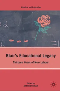 Blair's Educational Legacy_cover
