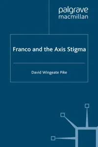 Franco and the Axis Stigma_cover