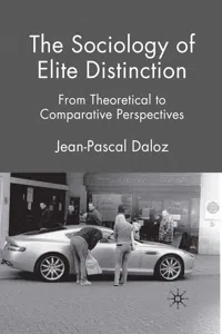 The Sociology of Elite Distinction_cover