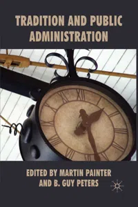 Tradition and Public Administration_cover