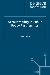 Accountability in Public Policy Partnerships_cover