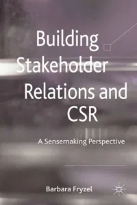 Building Stakeholder Relations and Corporate Social Responsibility_cover
