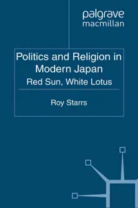 Politics and Religion in Modern Japan_cover