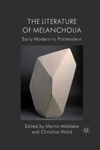 The Literature of Melancholia_cover