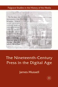 The Nineteenth-Century Press in the Digital Age_cover